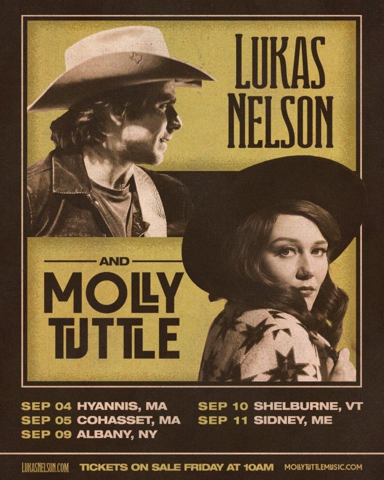 Lukas Nelson and Molly Tuttle Team Up for a 5-Night East Coast Co-Headline Run This September