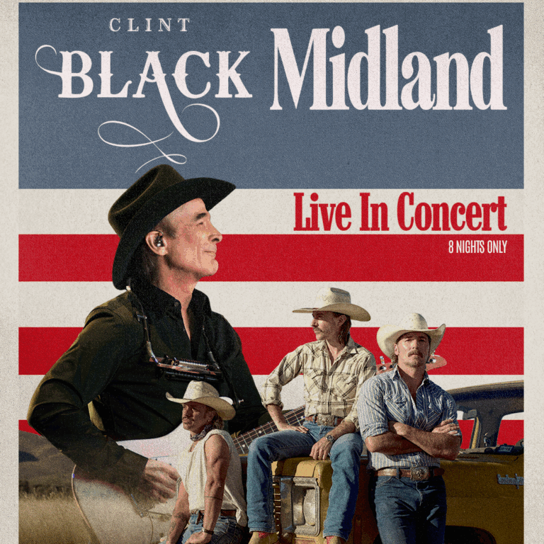 Clint Black And Retro-Nuevo Trio Midland Join Forces For Limited Fall 2026 Tour