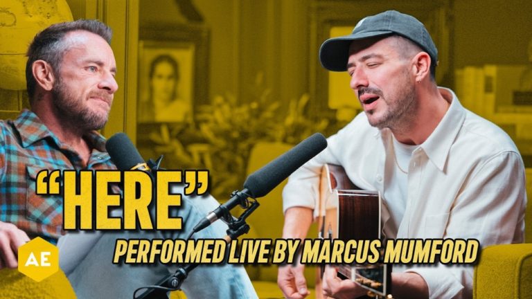 Video: Marcus Mumford Delivers A Stripped-Down “Here” On Armchair Expert