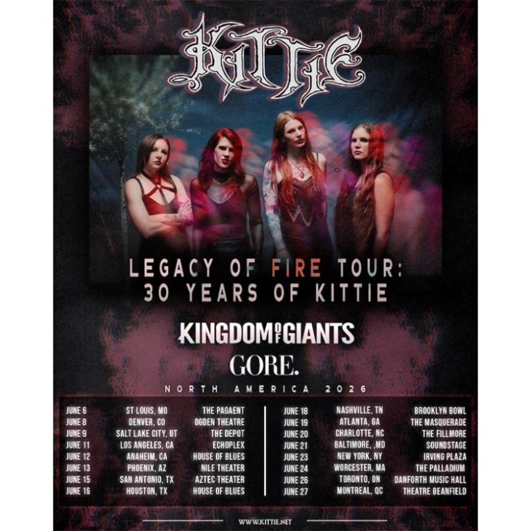 Metal Mainstays Kittie Mark 30 Years With the “Legacy Of Fire Tour”