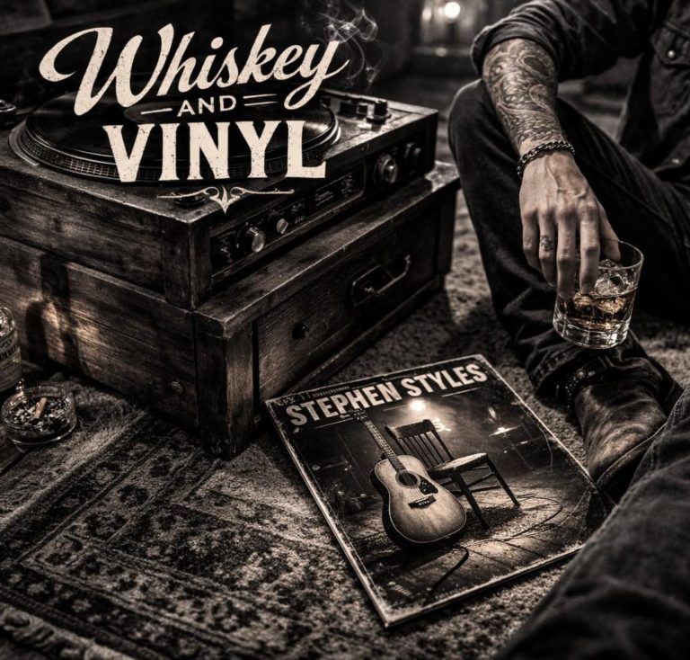 Country Rocker Stephen Styles Bares His Soul On New Radio Single “Whiskey And Vinyl”