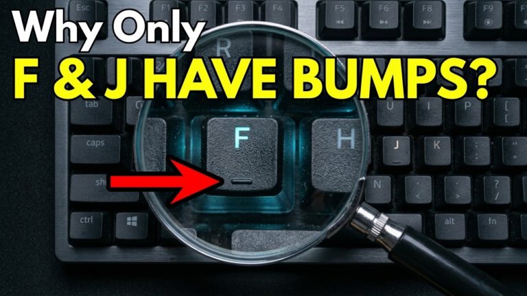 The Tiny Bumps On Your F And J Keys Have A Secret 138-Year History