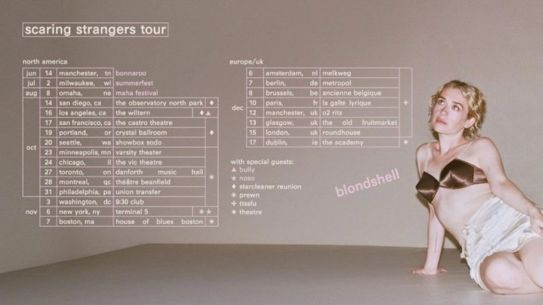 Blondshell Maps Out A Fall “Scaring Strangers Tour” With A New Single In Hand