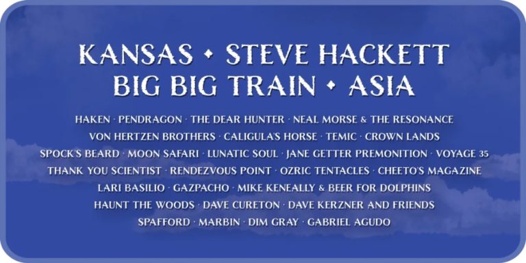 Prog Rock Titans Kansas, Steve Hackett, and Asia Headline Cruise to the Edge 2027