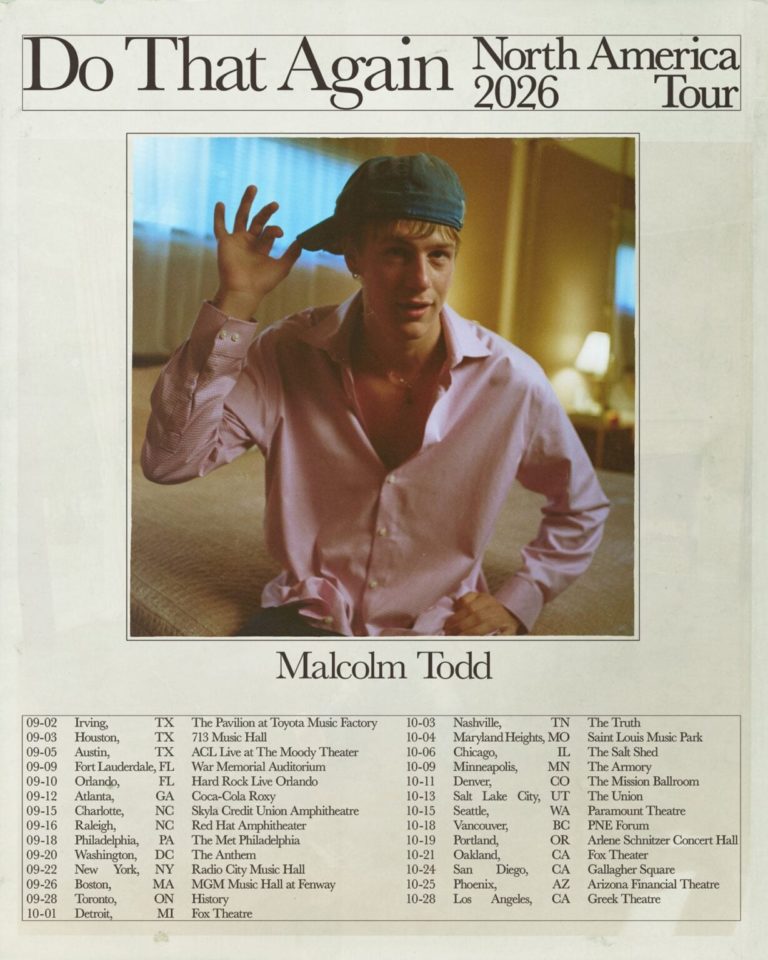 Malcolm Todd Plots Ambitious ‘Do That Again North American Tour’