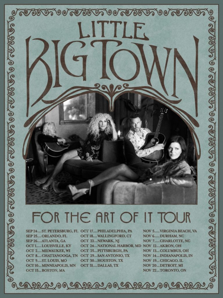Little Big Town Announce ‘For The Art Of It Tour’