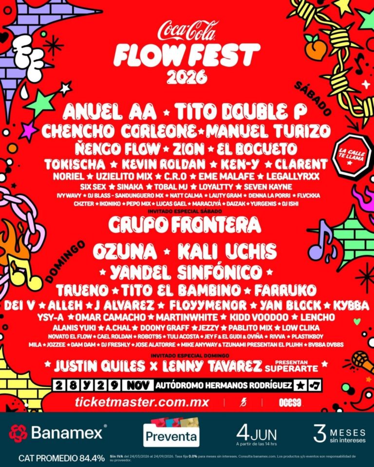 Reggaeton Heavyweights Anuel AA, Ozuna And Kali Uchis Lead Coca-Cola Flow Fest In Mexico City